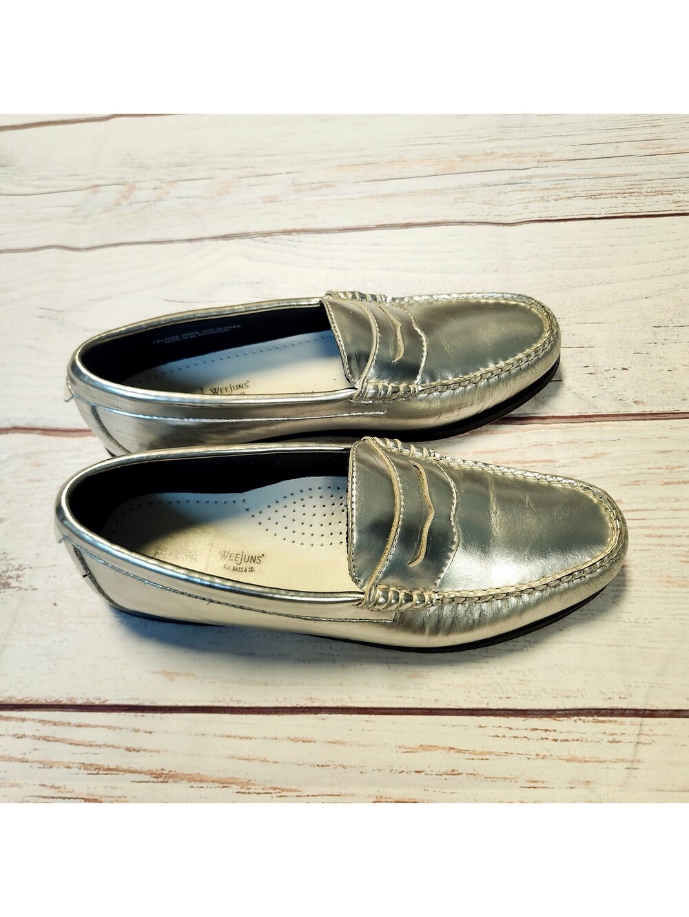 G.H. Bass Weejuns Leather Penny Loafers Size 8.5